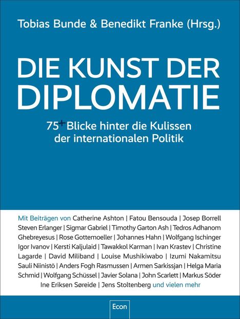 Tobias Bunde: Die Kunst der Diplomatie, Buch
