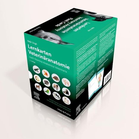 Baljit Singh: Lernkarten Veterinäranatomie / Veterinary Anatomy Flash Cards, Diverse