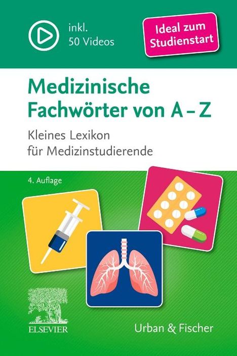 Medizinische Fachwörter von A-Z, Buch