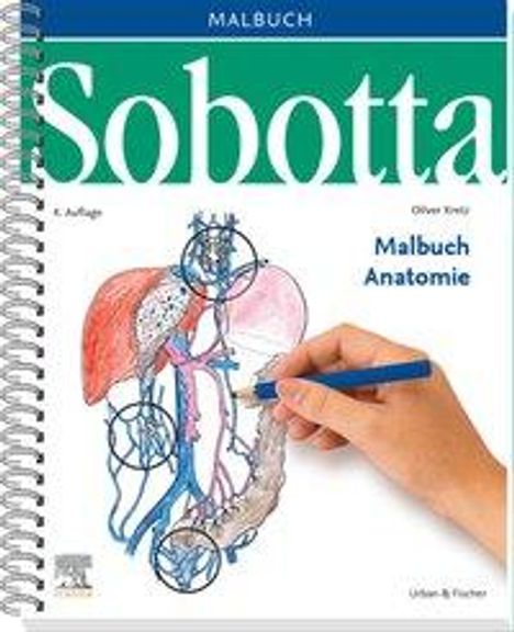 Oliver Kretz: Sobotta Malbuch Anatomie, Buch
