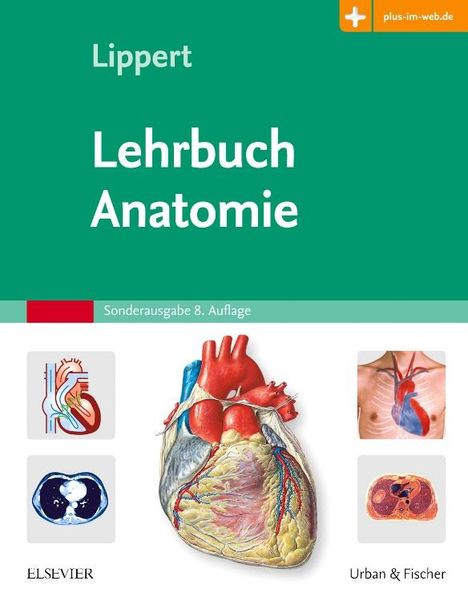 Herbert Lippert: Lehrbuch Anatomie, Buch