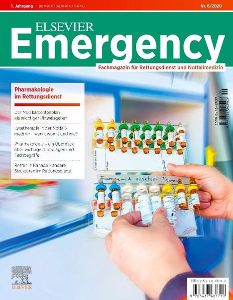 Elsevier Emergency Pharmakologie im Rettungsdienst 6/2020, Buch