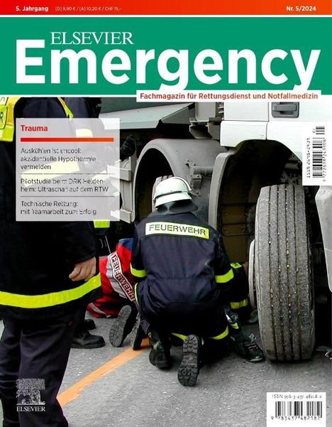 ELSEVIER Emergency. Trauma. 5/2024: Fachmagazin für Rettungsdienst und Notfallmedizin, Buch