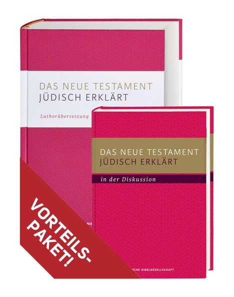 Das Neue Testament - jüdisch erklärt mit Diskussionsband im Set, Buch