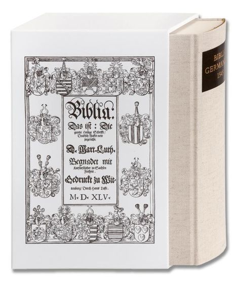 Biblia Germanica, Buch