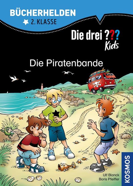 Boris Pfeiffer: Die drei ??? Kids. Bücherhelden. Die Piratenbande, Buch