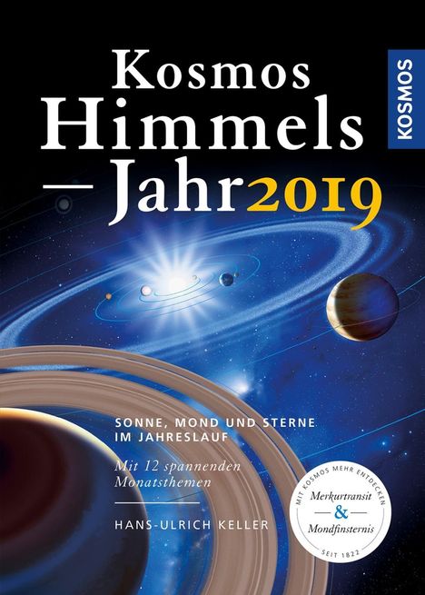 Hans-Ulrich Keller: Kosmos Himmelsjahr 2019, Buch