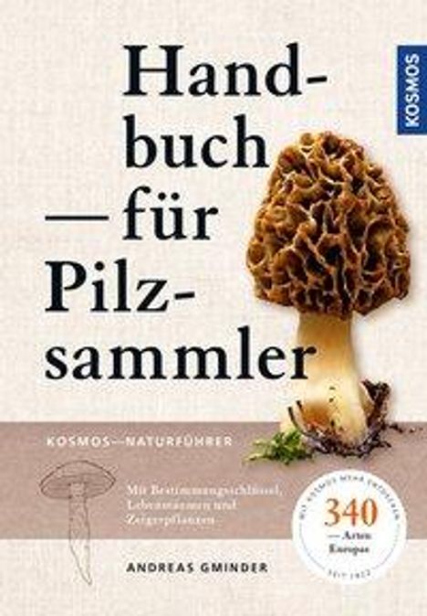 Andreas Gminder: Handbuch für Pilzsammler, Buch