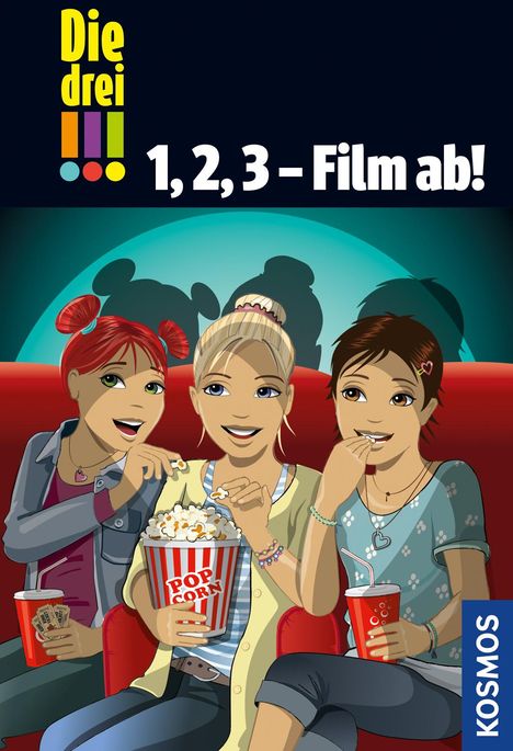 Henriette Wich: Die drei !!!, 1, 2, 3 - Film ab! (drei Ausrufezeichen), Buch