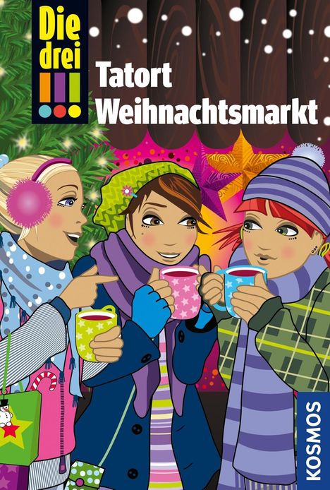 Maja von Vogel: Die drei !!!, Tatort Weihnachtsmarkt, Buch