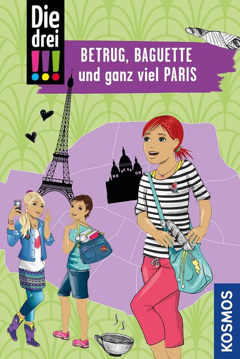 Henriette Wich: Die drei !!!, Betrug, Baguette und ganz viel Paris, Buch