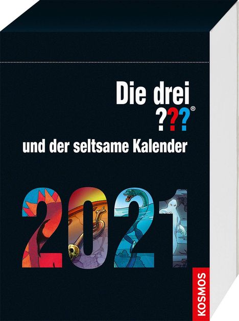 Andrea Köhrsen: Die drei ??? und der seltsame Kalender 2021 (drei Fragezeichen), Buch
