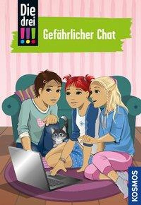 Henriette Wich: Wich, H: Die drei !!!, 3, Gefährlicher Chat, Buch