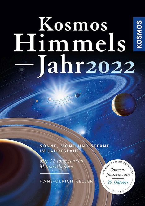 Hans-Ulrich Keller: Kosmos Himmelsjahr 2022, Buch