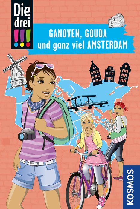 Jule Ambach: Die drei !!!, Ganoven, Gouda und ganz viel Amsterdam, Buch