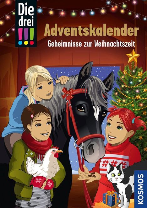 Maja von Vogel: Die drei !!!, Geheimnisse zur Weihnachtszeit, Buch
