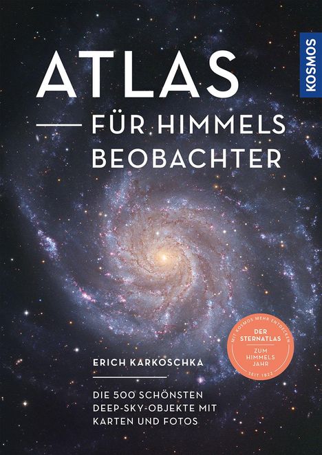 Erich Karkoschka: Atlas für Himmelsbeobachter, Buch