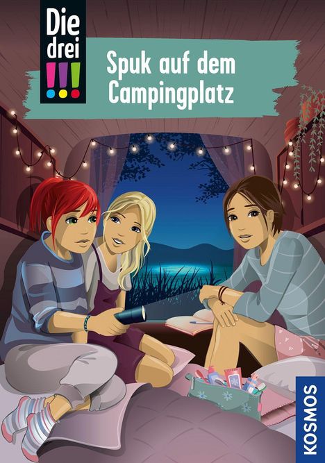 Ann-Katrin Heger: Die drei !!!, 99, Spuk auf dem Campingplatz, Buch