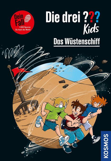 Boris Pfeiffer: Die drei ??? Kids Dein Fall, Das Wüstenschiff, Buch