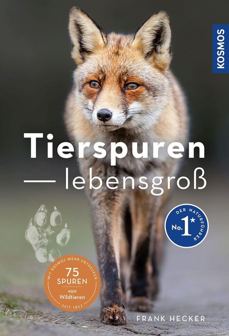 Frank Hecker: Tierspuren lebensgroß, Buch