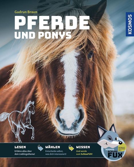 Gudrun Braun: Kosmos SchlauFUX - Pferde und Ponys, Buch