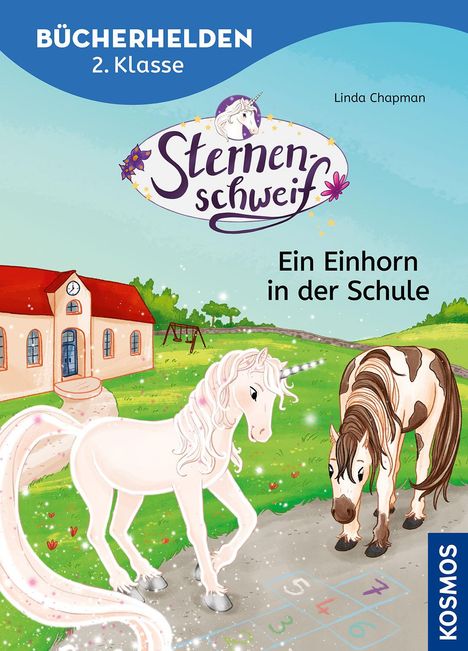 Linda Chapman: Sternenschweif, Bücherhelden 2. Klasse, Ein Einhorn in der Schule, Buch