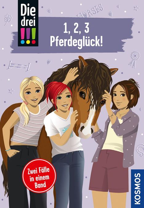 Henriette Wich: Die drei !!!, 1,2,3 - Pferdeglück!, Buch