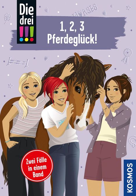 Henriette Wich: Wich, H: Die drei !!!, 1,2,3 - Pferdeglück!, Buch