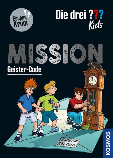 Nina Schiefelbein: Die drei ??? Kids, Mission Geister-Code, Buch