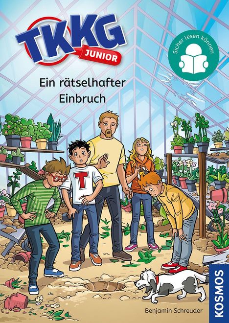 Benjamin Schreuder: TKKG Junior, 5, Ein rätselhafter Einbruch, Buch