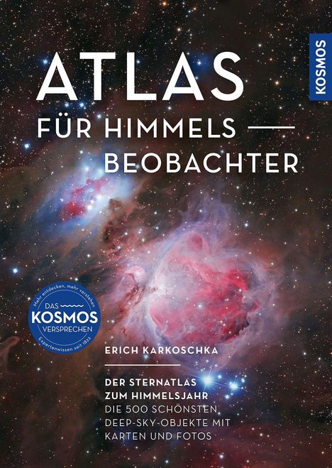Erich Karkoschka: Atlas für Himmelsbeobachter, Buch