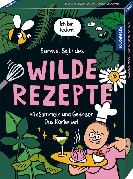 Christine Rauch: Wilde Pflanzen essen - das Kartenset, Buch