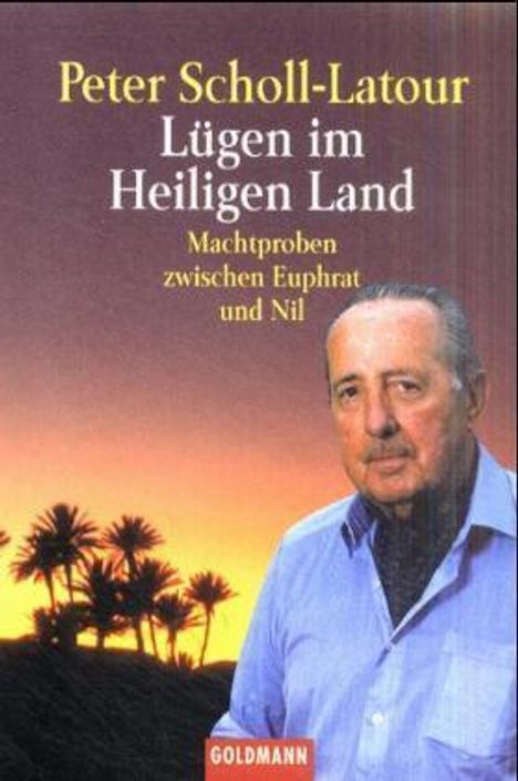 Peter Scholl-Latour: Lügen im Heiligen Land, Buch