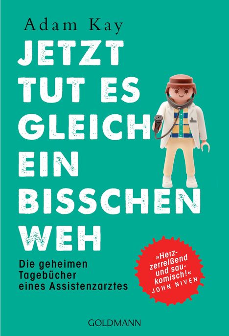 Adam Kay: Jetzt tut es gleich ein bisschen weh, Buch