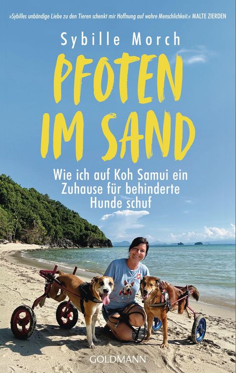Sybille Morch: Pfoten im Sand, Buch