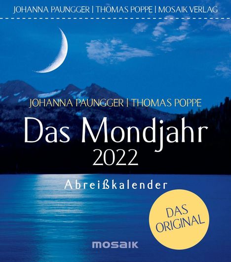 Johanna Paungger: Paungger, J: Mondjahr 2022, Kalender