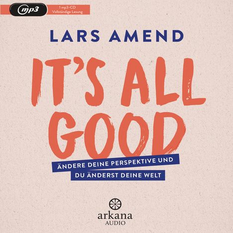Lars Amend: It's All Good, MP3-CD