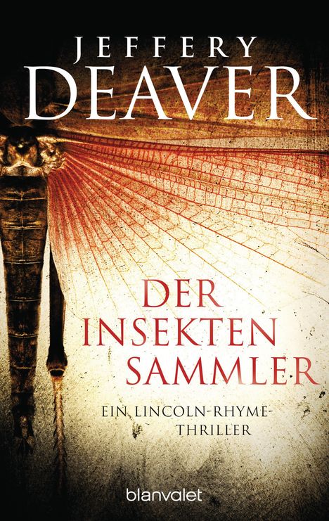 Jeffery Deaver: Der Insektensammler, Buch