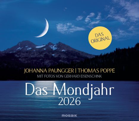 Johanna Paungger: Das Mondjahr 2026 - Wandkalender, Kalender