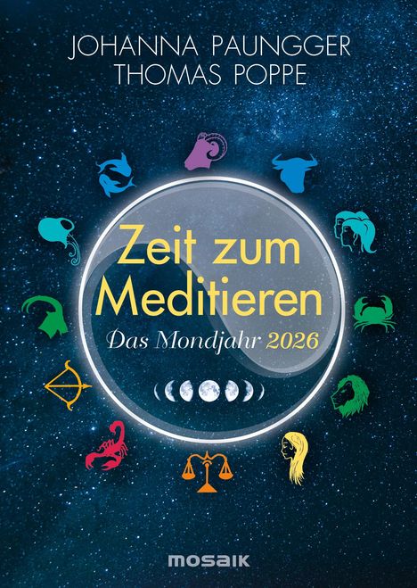 Thomas Poppe: Das Mondjahr 2026 - Zeit zum Meditieren, Kalender