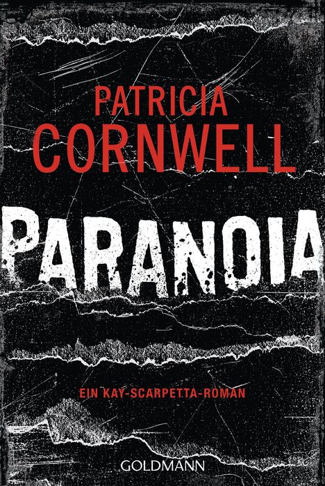 Patricia Cornwell: Paranoia, Buch