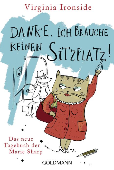 Virginia Ironside: Danke, ich brauche keinen Sitzplatz!, Buch