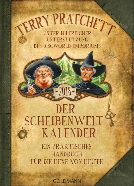 Terry Pratchett: Der Scheibenwelt-Kalender 2018, Buch