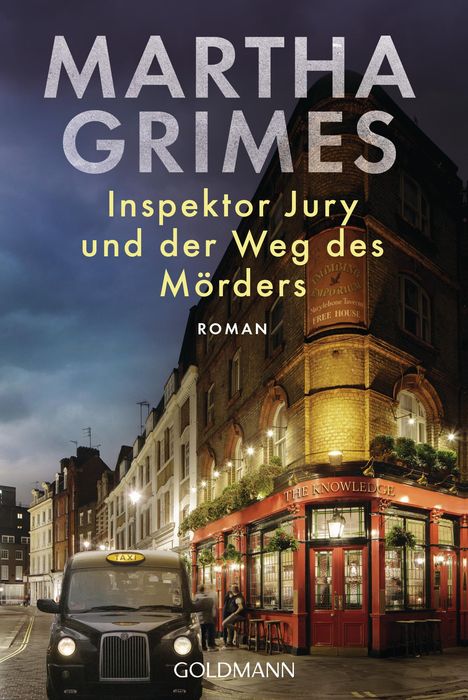 Martha Grimes: Inspektor Jury und der Weg des Mörders, Buch