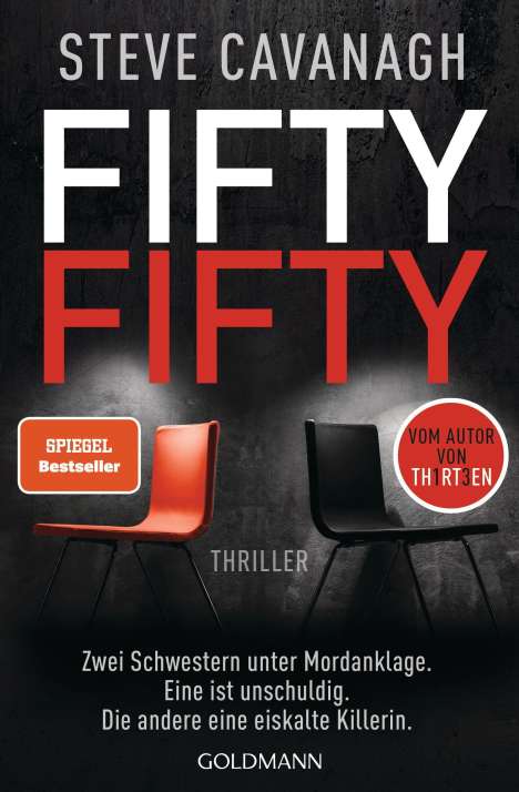 Steve Cavanagh: Fifty-Fifty, Buch