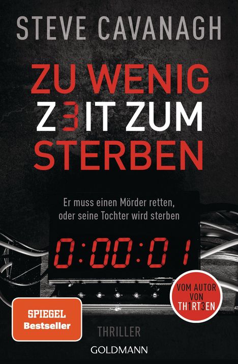 Steve Cavanagh: Zu wenig Zeit zum Sterben, Buch