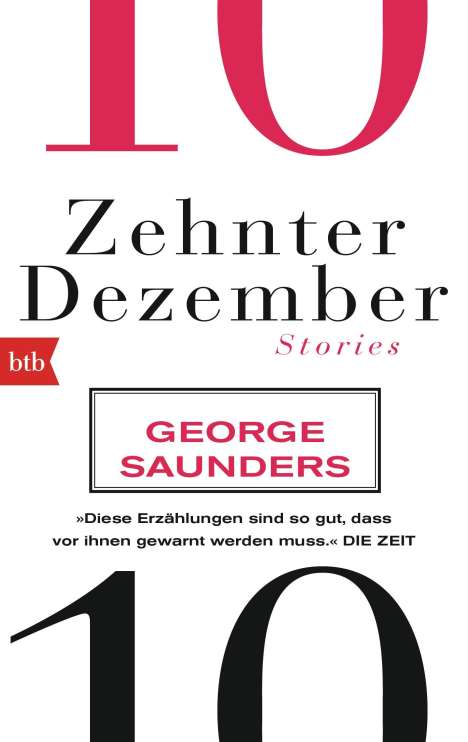 George Saunders: Zehnter Dezember, Buch