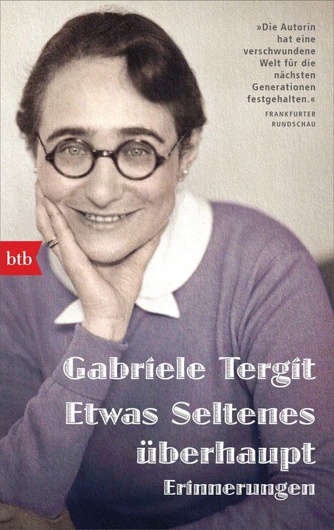 Gabriele Tergit: Etwas Seltenes überhaupt, Buch