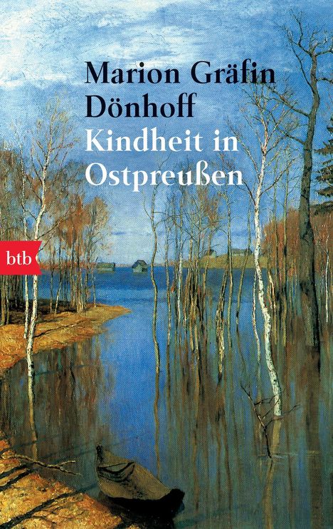 Marion Gräfin Dönhoff: Kindheit in Ostpreußen, Buch