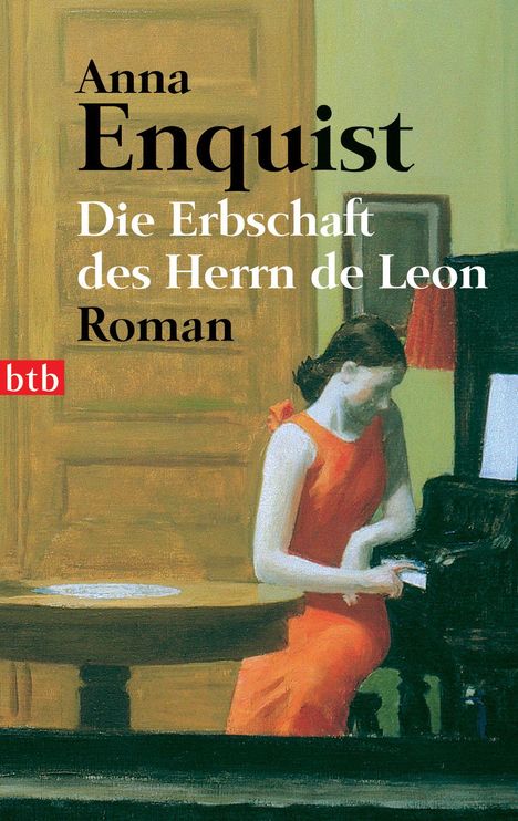 Anna Enquist: Die Erbschaft des Herrn de Leon, Buch